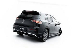 Maxton spoiler cap til Volkswagen Golf Hatchback GTE  / R-Line / Standard Mk8 / Mk8 Facelift – blank sort – billede 4 af 8