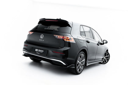 Maxton spoiler cap til Volkswagen Golf Hatchback GTE  / R-Line / Standard Mk8 / Mk8 Facelift – blank sort – billede 4 af 8