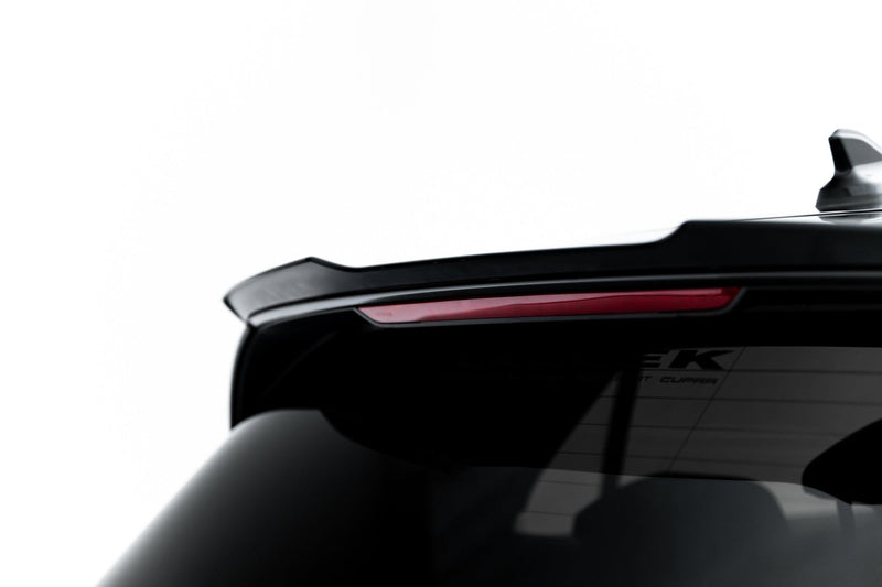 Maxton spoiler cap til Volkswagen Golf Hatchback GTE  / R-Line / Standard Mk8 / Mk8 Facelift – blank sort – billede 5 af 8