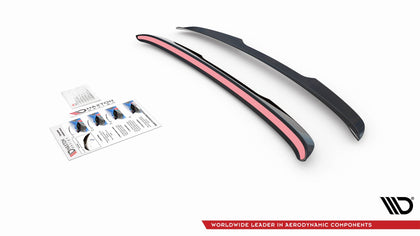Maxton spoiler cap til Volvo V70 Mk3 – blank sort – billede 2 af 2