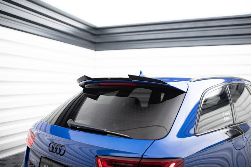 Maxton Spoiler Cap V.2 Audi RS6 C7 - Gloss Black