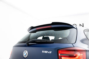 Maxton Spoiler Extension V.2 BMW 1 F20/F21 M-Power Facelift - Gloss Black