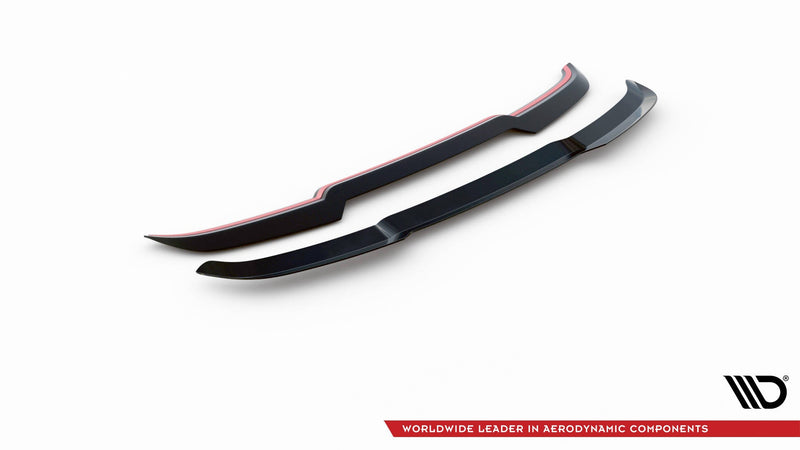 Maxton spoiler cap til BMW 1 M135i / 128ti / M-Pack F40 – blank sort – billede 5 af 5