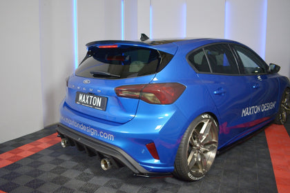 Maxton Spoiler Cap V.2 Ford Focus St-Line Mk4 - Gloss Black
