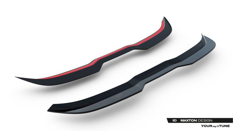 Maxton Spoiler Cap V.1 Ford Focus St Mk4 - Gloss Black
