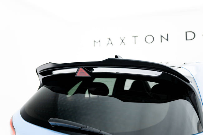 Maxton spoiler cap til Hyundai I30 N Hatchback Mk3 / Mk3 Facelift – blank sort – billede 1 af 7