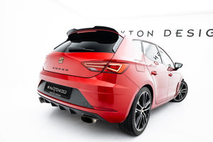 Maxton Spoiler Cap Seat Leon Iii Cupra - Gloss Black