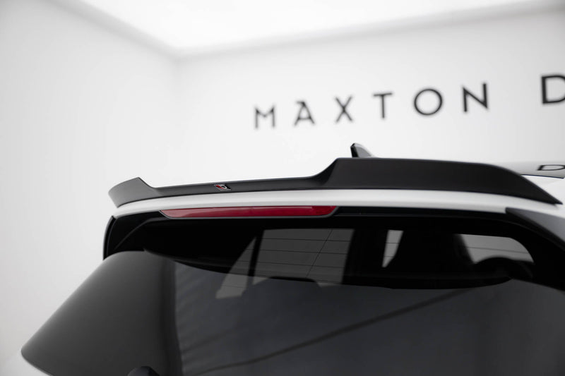 Maxton spoiler cap til Volkswagen Golf GTI / GTD / R Mk8 / Mk8 Facelift – blank sort – billede 1 af 14