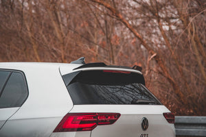 Maxton spoiler cap til Volkswagen Golf GTI / GTD / R Mk8 / Mk8 Facelift – blank sort – billede 8 af 14