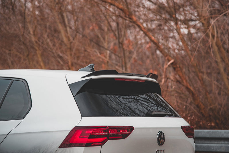 Maxton spoiler cap til Volkswagen Golf GTI / GTD / R Mk8 / Mk8 Facelift – blank sort – billede 8 af 14