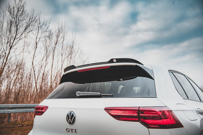 Maxton spoiler cap til Volkswagen Golf GTI / GTD / R Mk8 / Mk8 Facelift – blank sort – billede 10 af 14