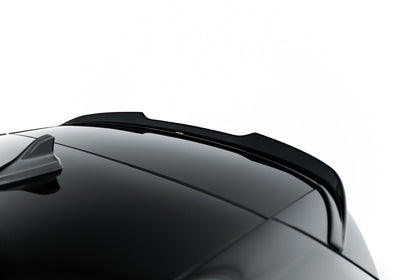 Maxton spoiler cap til Volkswagen Golf Hatchback GTE  / R-Line / Standard Mk8 / Mk8 Facelift – blank sort – billede 2 af 7