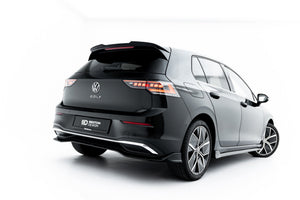 Maxton spoiler cap til Volkswagen Golf Hatchback GTE  / R-Line / Standard Mk8 / Mk8 Facelift – blank sort – billede 3 af 7