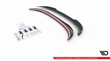 Maxton spoiler cap til Volvo V70 Mk3 – blank sort – billede 5 af 6
