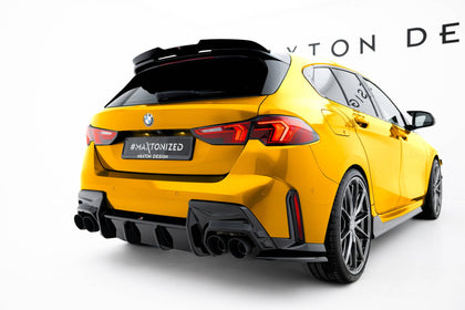 Maxton Spoiler Cap V.2 BMW M135I F40 - Gloss Black