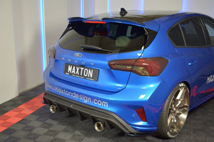 Maxton Spoiler Cap V.3 Ford Focus St-Line Mk4 - Gloss Black