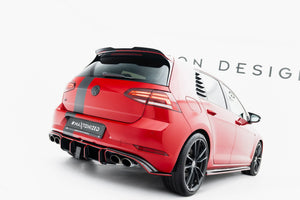 Maxton Spoiler Cap V.3 Volkswagen Golf 7 / 7 Facelift R / R-Line / Gti  - Gloss Black
