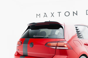 Maxton Spoiler Cap V.3 Volkswagen Golf 7 / 7 Facelift R / R-Line / Gti  - Gloss Black