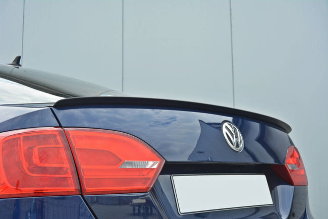 Maxton Spoiler Extension Volkswagen Jetta Mk6 Sedan Preface - Gloss Black