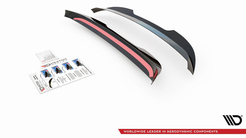 Maxton spoiler cap til Volkswagen Caddy Mk.4 – blank sort – billede 5 af 5