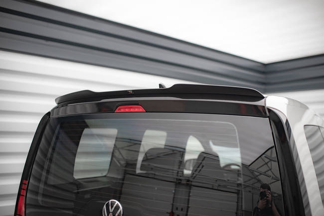 Maxton spoiler cap til Volkswagen Caddy Mk5 – blank sort – billede 1 af 5