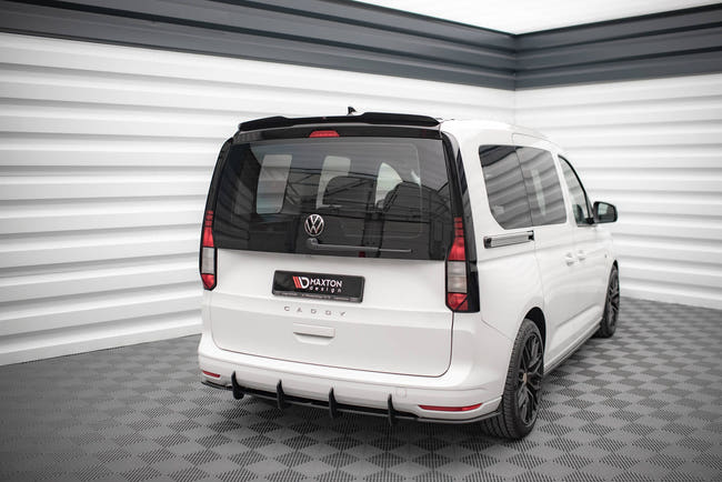 Maxton spoiler cap til Volkswagen Caddy Mk5 – blank sort – billede 2 af 5