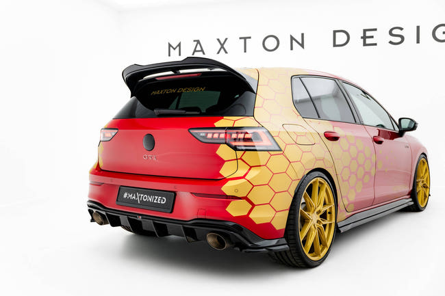 Maxton Spoiler Cap Volkswagen Golf 8 Gti Clubsport - Gloss Black