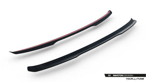 Maxton spoiler cap til Volkswagen Golf Variant Mk7 – blank sort – billede 5 af 6