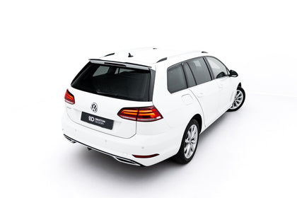 Maxton spoiler cap til Volkswagen Golf Variant Mk7 – blank sort – billede 1 af 6
