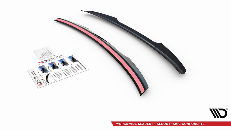 Maxton spoiler cap til Volkswagen Passat Sedan B8 Facelift – blank sort – billede 4 af 5