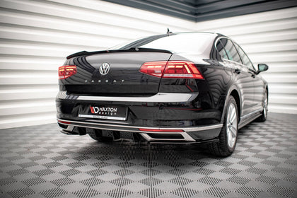 Maxton spoiler cap til Volkswagen Passat Sedan B8 Facelift – blank sort – billede 2 af 5