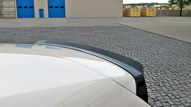 Maxton spoiler cap til Volkswagen Polo GTI Mk5 Facelift – blank sort – billede 1 af 2