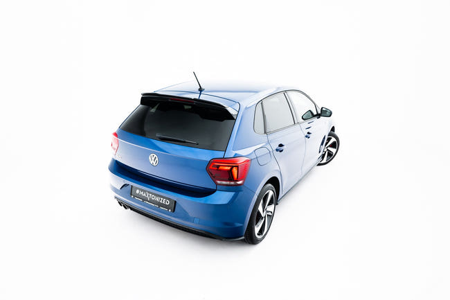 Maxton Spoiler Extension VW Polo Mk6 Gti - Gloss Black