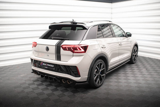 Maxton Spoiler Cap Volkswagen T-Roc R Mk1 Facelift - Gloss Black