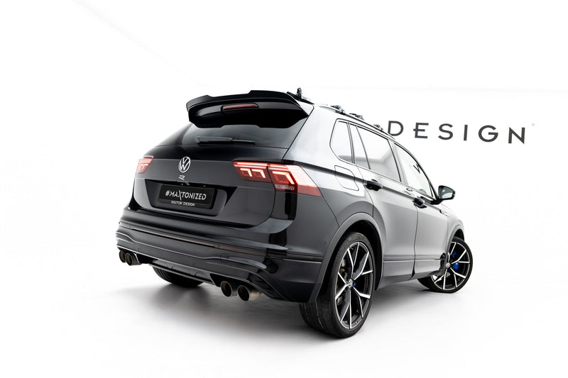 Maxton spoiler cap til Volkswagen Tiguan R / R-Line Mk2 / Mk2 Facelift – blank sort – billede 3 af 6
