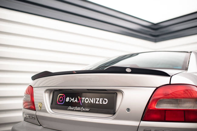 Maxton spoiler cap til Volvo C70 Mk1 – blank sort – billede 1 af 5