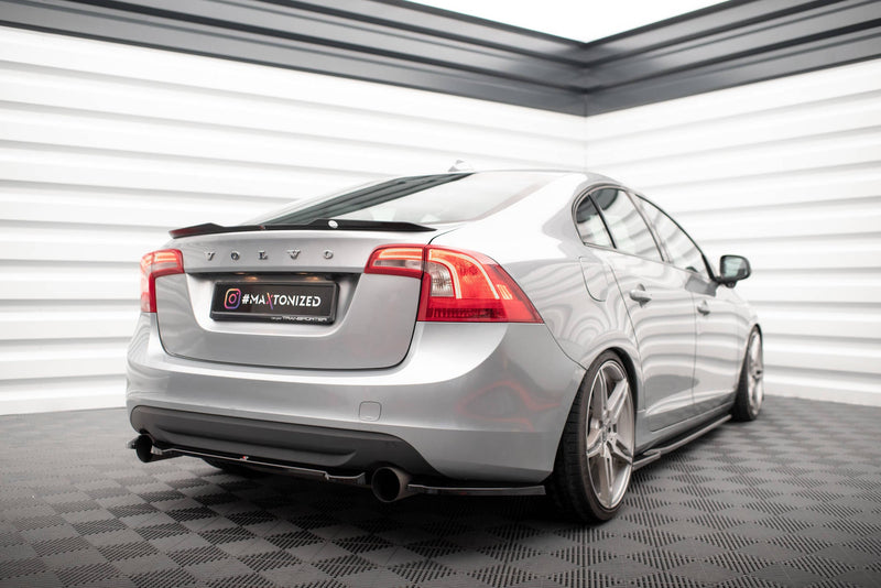 Maxton Spoiler Cap Volvo S60 R-Design Mk2 - Gloss Black