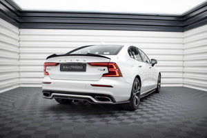 Maxton spoiler cap til Volvo S60 R-Design Mk3 – blank sort – billede 2 af 5