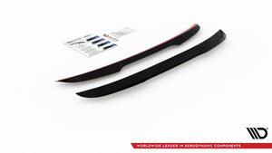 Maxton spoiler cap til Volvo V90 Mk2 – blank sort – billede 3 af 4
