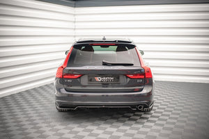 Maxton spoiler cap til Volvo V90 Mk2 – blank sort – billede 2 af 4