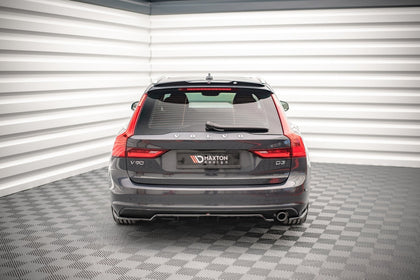 Maxton spoiler cap til Volvo V90 Mk2 – blank sort – billede 2 af 4