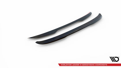 Maxton spoiler cap til Volvo V90 R-Design Mk2 – blank sort – billede 5 af 5