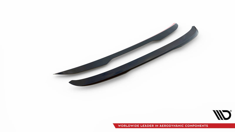 Maxton spoiler cap til Volvo V90 R-Design Mk2 – blank sort – billede 5 af 5