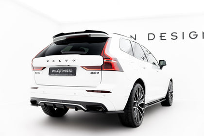 Maxton spoiler cap til Volvo XC60 R-Design Mk2 – blank sort – billede 2 af 5