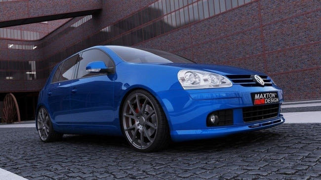 Maxton Front Bumper Spoiler VW Golf V Votex Look