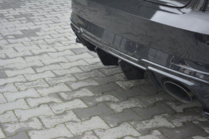 Maxton rear valance til Audi RS3 8V Facelift Sportback – blank sort – billede 3 af 6