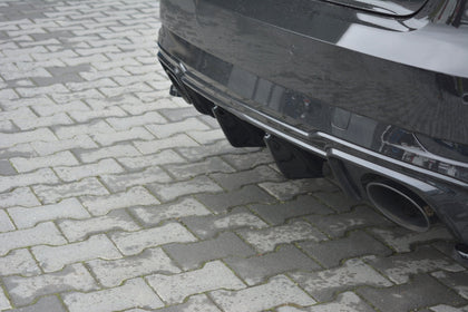 Maxton rear valance til Audi RS3 8V Facelift Sportback – blank sort – billede 3 af 6