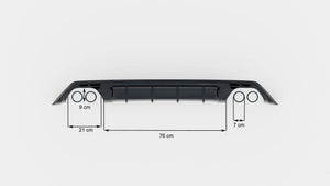 Maxton Rear Valance Ford Focus Mk4 St-Line - Gloss Black