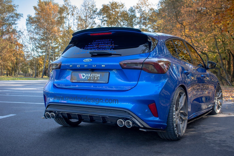 Maxton Rear Valance Ford Focus Mk4 St-Line - Gloss Black
