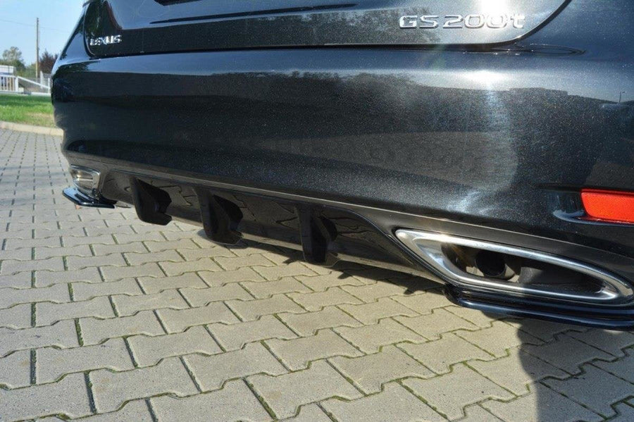 Maxton Rear Valance Lexus Gs Mk4 Facelift T - Gloss Black